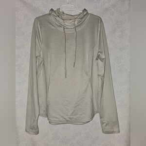 90 Degrees by Reflex XL Gray Athletic Hoodie | Women’s Activewear Top